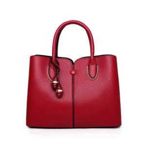 Carrying A Large Middle-aged Mother's Leather Bag | ShopDecimals