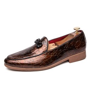 Men Leather Shoes Men Breathable Business Leisure | ShopDecimals