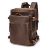 Retro Crazy Horse Leather Men's Large Capacity 16-inch Computer Bag | ShopDecimals