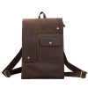 Genuine Leather England Style Men's Casual Travel Bag | ShopDecimals