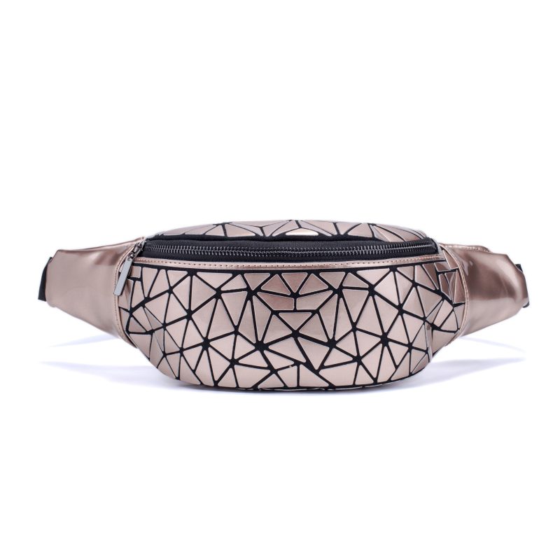 Fashion Waist Bags Women Waist Fanny Belt Light Bag Luxury Brand Geometry Waist Bag Chest Packs Mobile Phone Bag | ShopDecimals