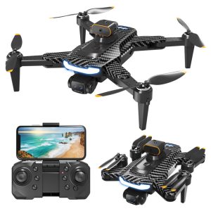 P17 Drone Automatic Return Brushless Obstacle Avoidance Remote Control High Definition Aerial Photography Optical Flow Quadcopter | ShopDecimals
