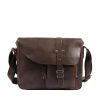 Men's Retro Casual Top Layer Leather Large Capacity One Shoulder Messenger Bag | ShopDecimals