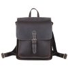 British College style leather backpack | ShopDecimals