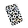 Geometric Rhombus Wallet Female Laser Short Wallet Zipper Lady Change Card Holder | ShopDecimals