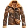 Plush Padded Lamb Fur And Fur Men's Coat | ShopDecimals
