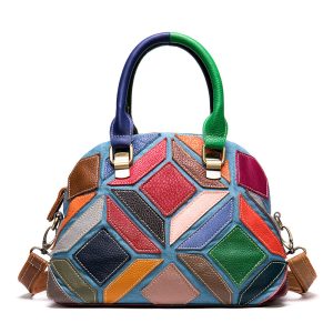 Head Layer Color Leather Cross - Slung Handbag Lady | ShopDecimals