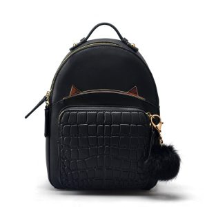 Backpack Bag Lady Orecchiette Leather Handbag Fashion Women Backpack | ShopDecimals