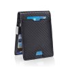 Men's Card Holder Fiber Leather Money Clip Wallet | ShopDecimals