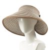 Sun-proof Beach Portable Outdoor Big Brim Foldable Visor Straw Hat | ShopDecimals