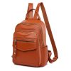 Casual Backpack Simple Large Capacity Solid Color Mother Bag | ShopDecimals
