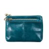 Women's Wallet Short Leather Korean Retro Waxed Leather Wallet | ShopDecimals