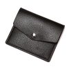 Litchi PU Leather Simple Stylish And Portable Multiple Card Slots Buckle Card Holder | ShopDecimals
