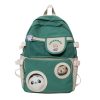 Teenage Black Bookbag Students Korean High Female School Bag | ShopDecimals