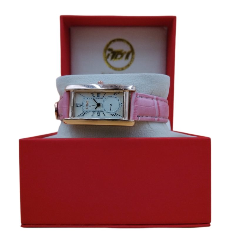 I-Tem's Princess Monica I-TW450 Women's Easy Reader Dial Watch - Stylish Italian Leather Strap with Gold Frame and Roman Numeral Design- I-Tem Innovation by Temi | ShopDecimals