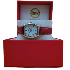 The Venus Rose Gold I-TW735 Square Case Luxury Wristwatch with Roman Numeral Dial and Leather Strap - A Timeless Timepiece for Stylish Women!- I-Tem Innovation by Temi | ShopDecimals