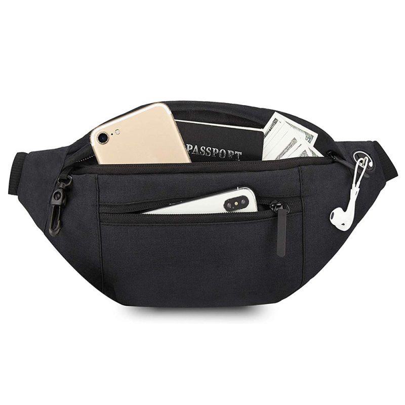 Outdoor Leisure Sports Waist Bag Waterproof Workout Travel Crossbody | ShopDecimals