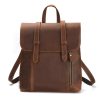 Retro Casual Large-capacity First Layer Leather Travel Bag | ShopDecimals