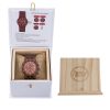 I-Tem Reddish Walnut I-TW10B Wooden Watch: All Wood Strap, Japanese Movement, 3Atm Water Resistant- I-Tem Innovation by Temi | ShopDecimals