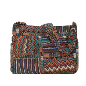 Women Designer Shoulder Bag Vintage Crossbody Bag Large Capacity Handbag Pockets Hobo Bag Fabric Messenger Bag | ShipDecimals