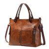 Women's Large-capacity Retro Tote Bag Simple Crossbody Bag | ShopDecimals