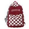 Ins Trendy Cool Plaid Student Backpack | ShopDecimals