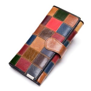Leather Wallet Women's Large-Capacity Long Wallet | ShopDecimals