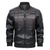 Men's Spring And Autumn Leather Jacket  | ShopDecimals