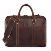 Men's Messenger Bag First Layer Cowhide Business Briefcase | ShopDecimals