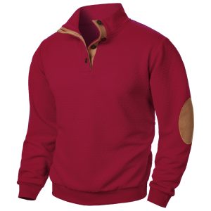 Men's Stand Collar Sweater Coat | ShopDecimals