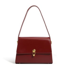 All-match Small Solid Color Square Portable Shoulder Messenger Bag | ShopDecimals