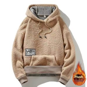 Thick Autumn And Winter Cashmere Hoodie Men | ShopDecimals