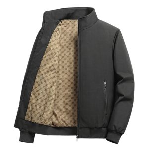 Jacket Men's Autumn Oversized Loose Coat Casual All-match Solid Color Business | ShopDecimals