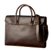Men's OL Business Casual Leather Briefcase | ShopDecimals