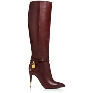 Simple Black Classic Long Boots Female | ShopDecimals