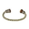 Ancient Gold Domineering Stripes Nordic Viking Bracelet Tiger Eye Bracelet | ShopDecimals