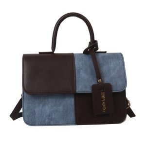 Popular Fashion Stitching Texture Portable Shoulder Messenger Bag | ShopDecimals