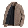 Corduroy Coat Men's Labor Jacket Fleece-lined | ShopDecimals