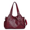 European And American Vintage Casual All-matching PU Handbag |ShopDecimals