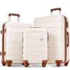 3 Piece Luggage Set With 3 ABS Hard Shells | ShopDecimals