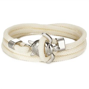 Marine Series Multi-circle Adjustable Navigation Rope Bracelet | ShopDecimals