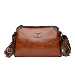 Women's Retro Double-sided Pillow Shoulder Messenger Bag | ShopDecimals