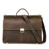 Computer Men's Business Briefcase Large-capacity Cowhide Men's Bag |ShopDecimals