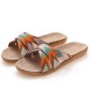 Women's Non-slip Thick-soled Linen Slippers | ShopDecimals