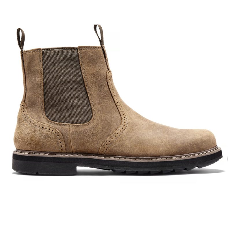 Handmade Frosted Set Feet High-top Men's Boots Casual Black | ShopDecimals