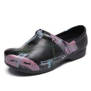 Comfortable Foot Care Waterproof Lightweight Printed Garden Shoes | ShopDecimals