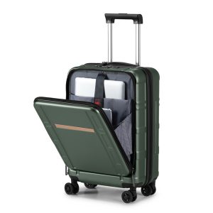 Front End 20 Inch Expandable ABS, PC Suitcase | ShopDecimals