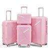 4-piece Suitcase and Travel Luggage Set  | ShopDecimals