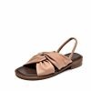Sheep Skin Sandals Summer Cross Strap Sandals | ShopDecimals