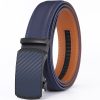 Fashion Men's Leather Belt Automatic Buckle Belt | ShopDecimals